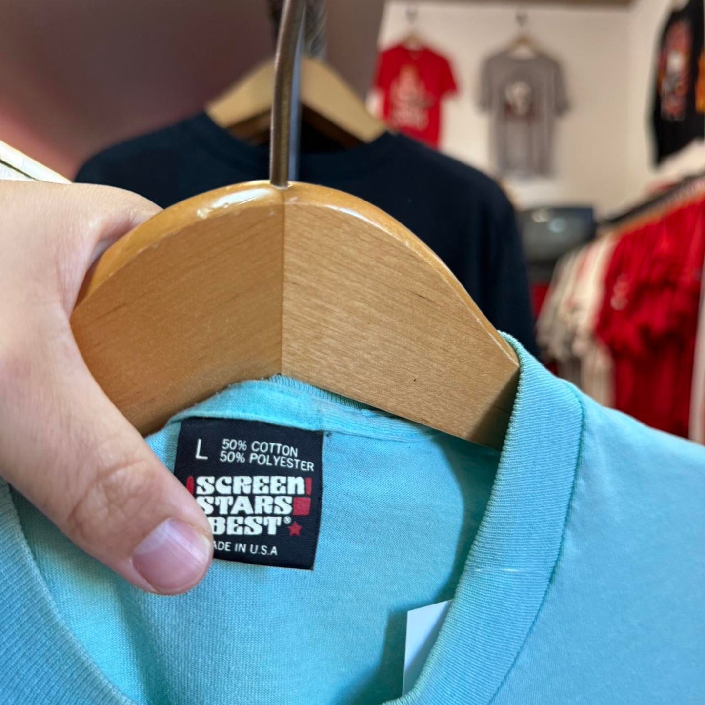 Vintage 1991 Indianapolis 500 Racing Racecar NASCAR T-Shirt - Large