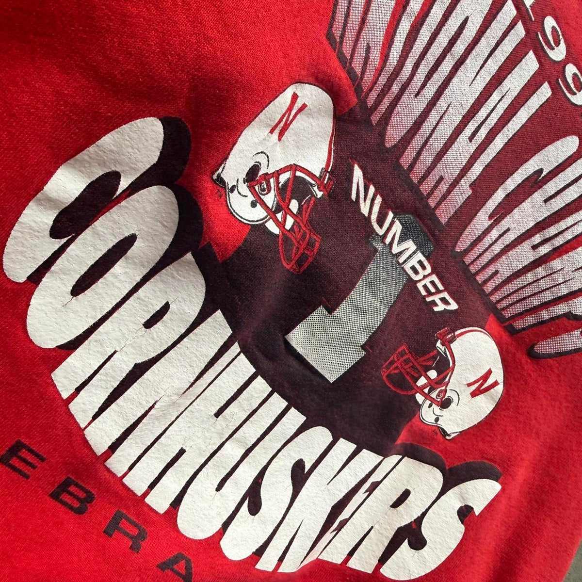 Vintage 1994 Nebraska National Champs Huskers Crewneck - Large