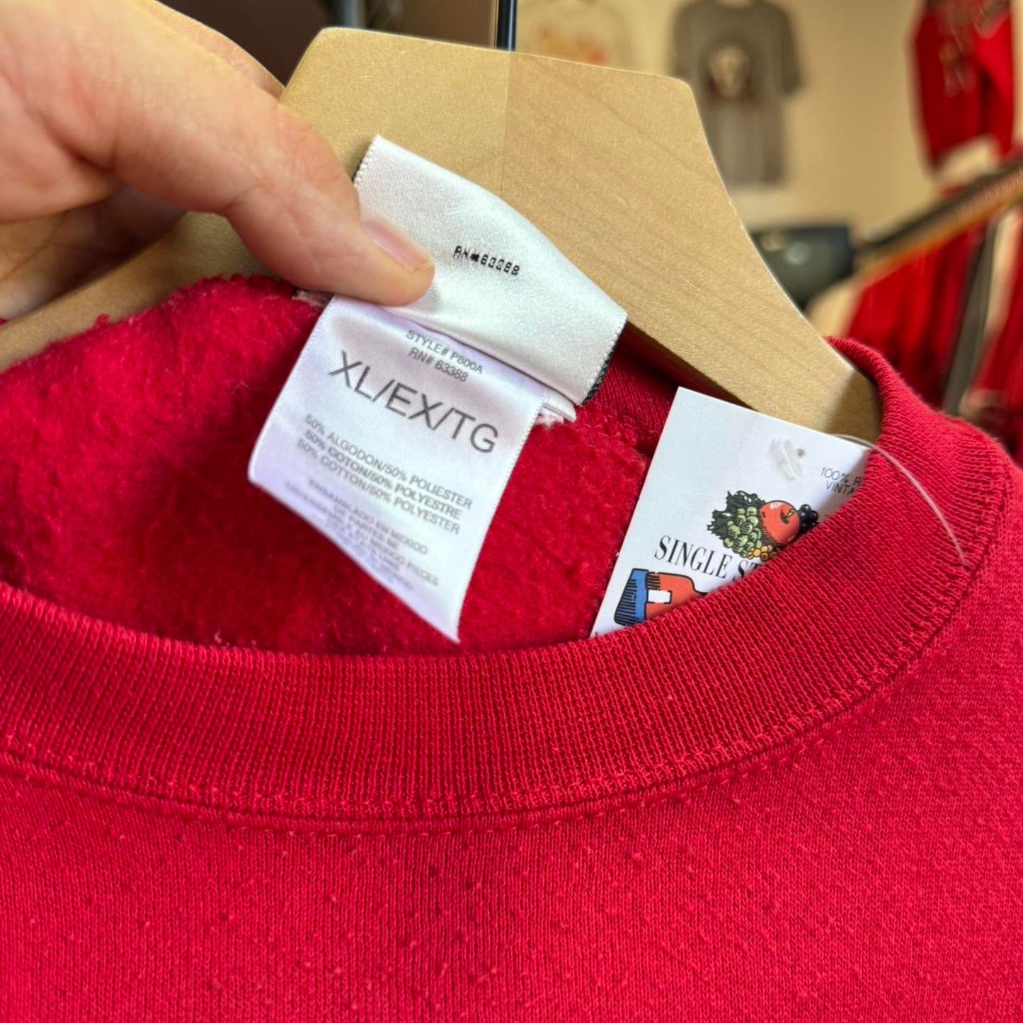 Vintage 90s Nebraska Huskers Football Crewneck