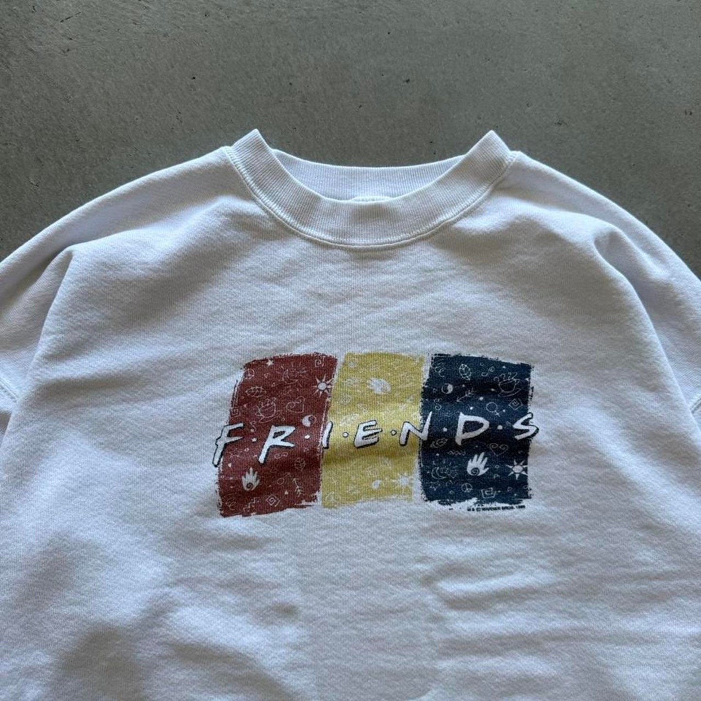 Vintage 90s Friends TV Show Promo Crewneck - X-Large