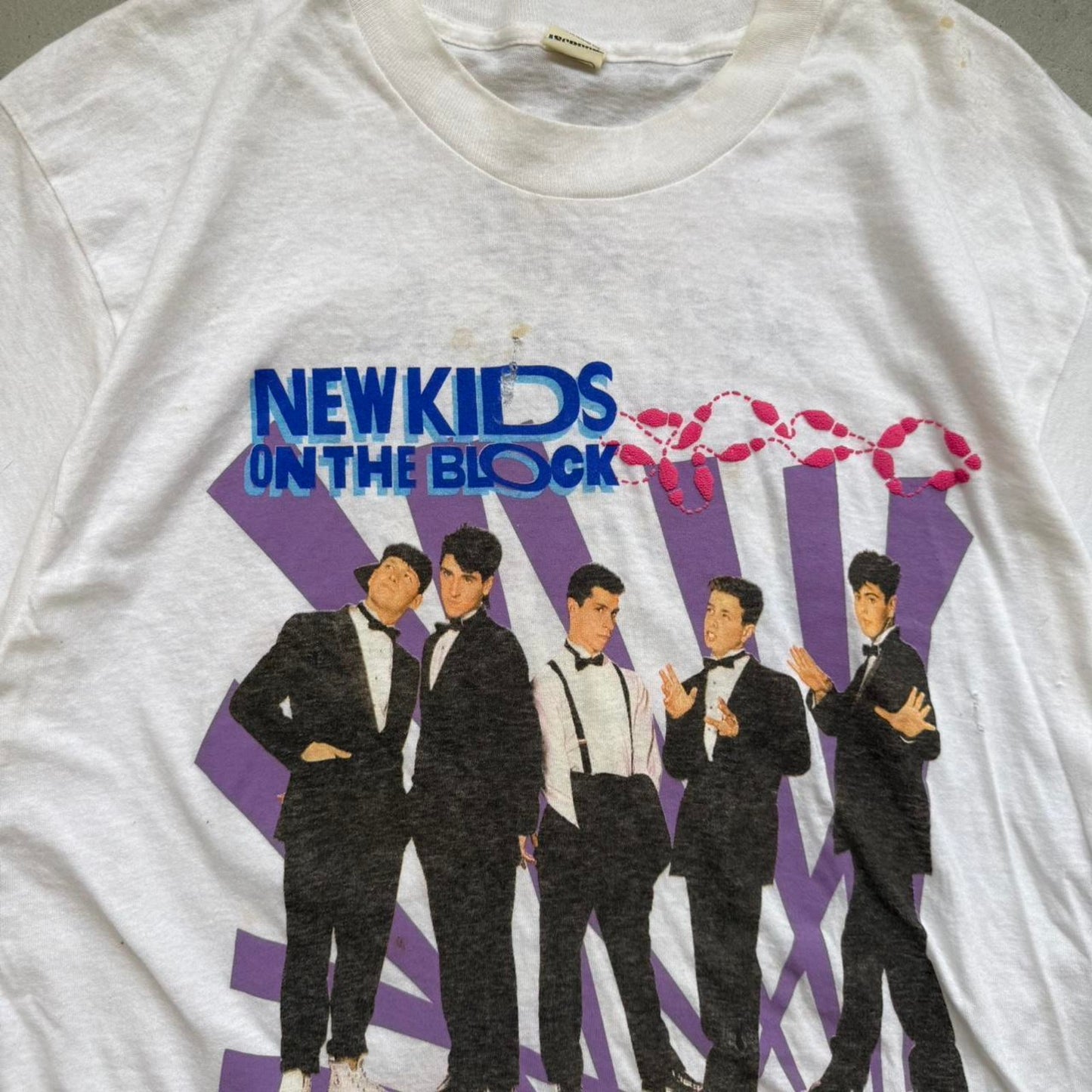 Vintage New Kids on the Block NKTB Band T-Shirt - X-Large