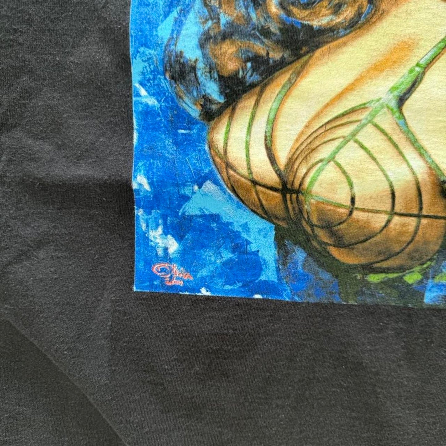Vintage 90s Bettie Page Bizarre No. 1 Pin Up Girl T-Shirt - X-Large