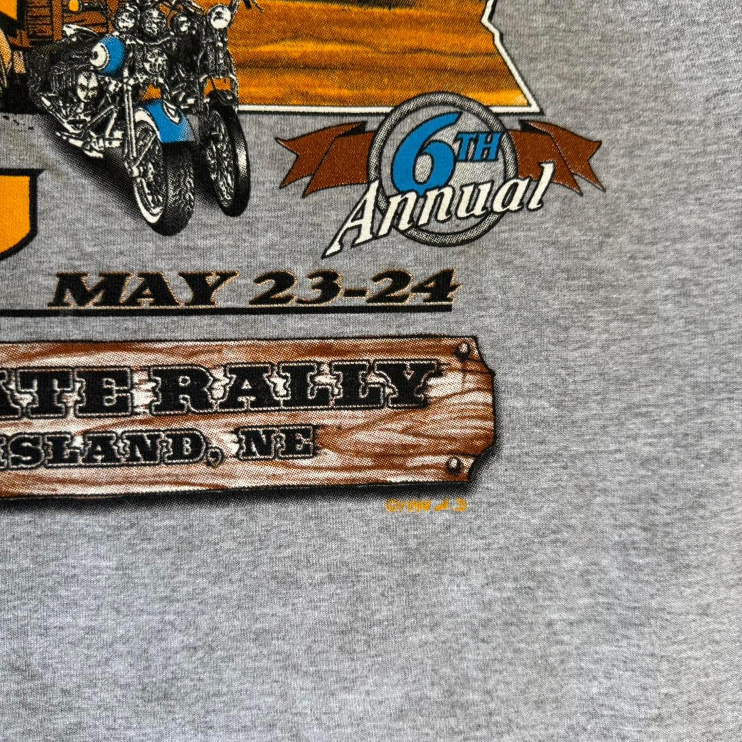 Vintage 1998 Harley Davidson Motorcycles Biker HOG T-Shirt - Large