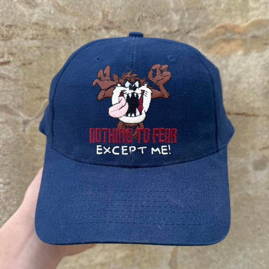 Vintage 90s Tasmanian Devil Taz Looney Tunes Snapback
