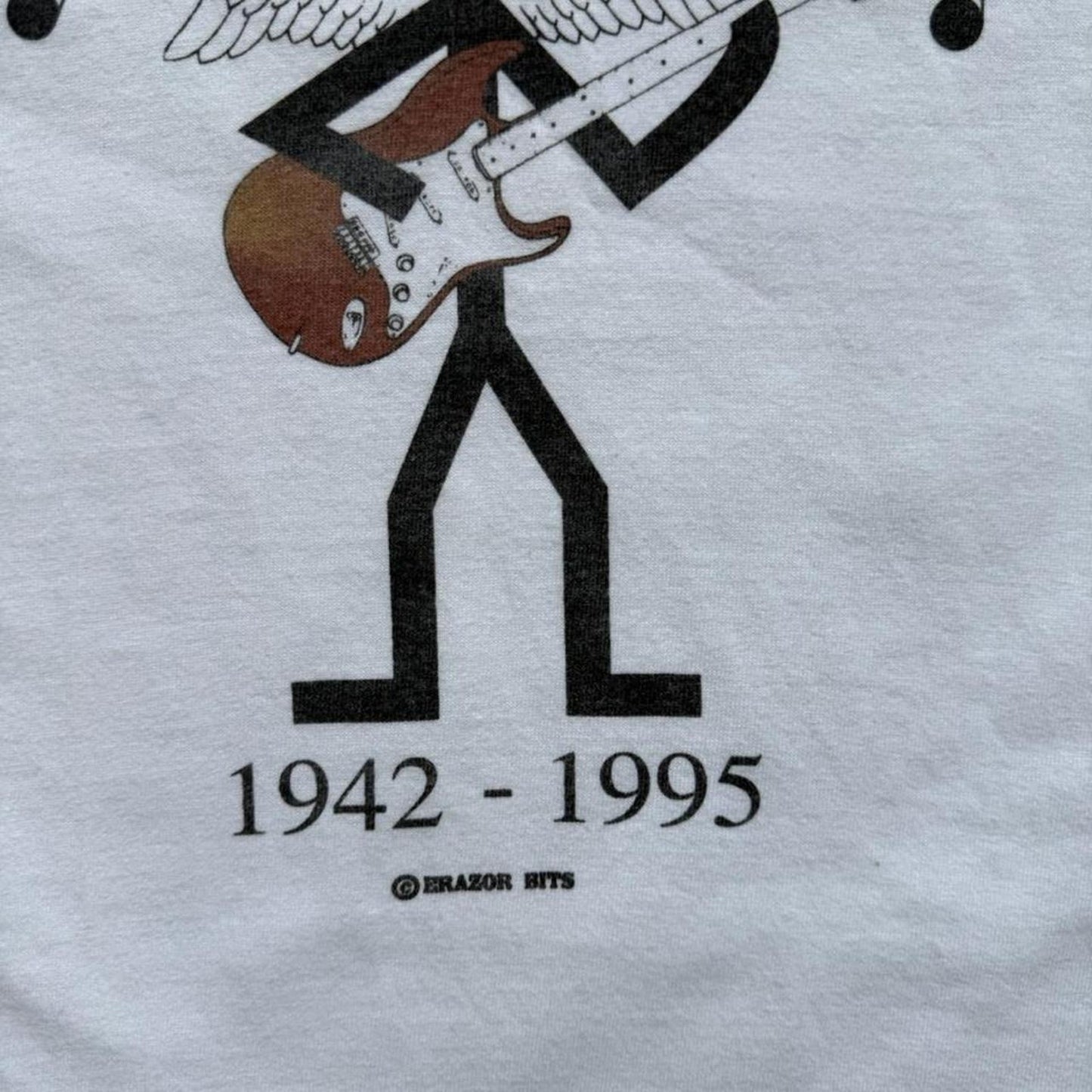 Vintage 90s Jerry Garcia Far From Dead Grateful Dead Band T-Shirt - X-Large
