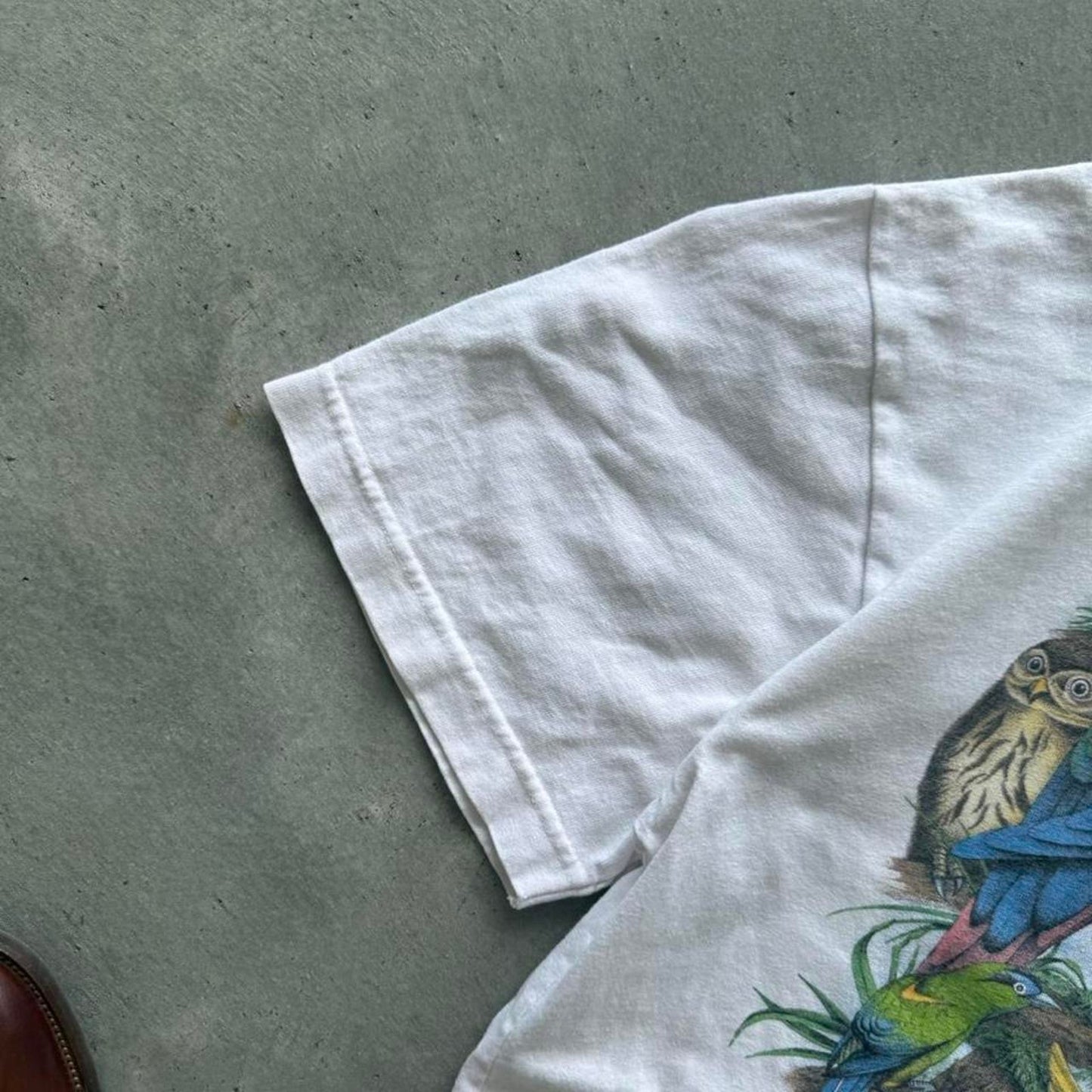 Vintage 90s Parrot Toucan Bird Animal Nature T-Shirt - X-Large
