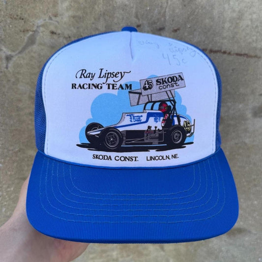 Vintage 80s Dirt Track Racing Lincoln Nebraska Trucker Cap