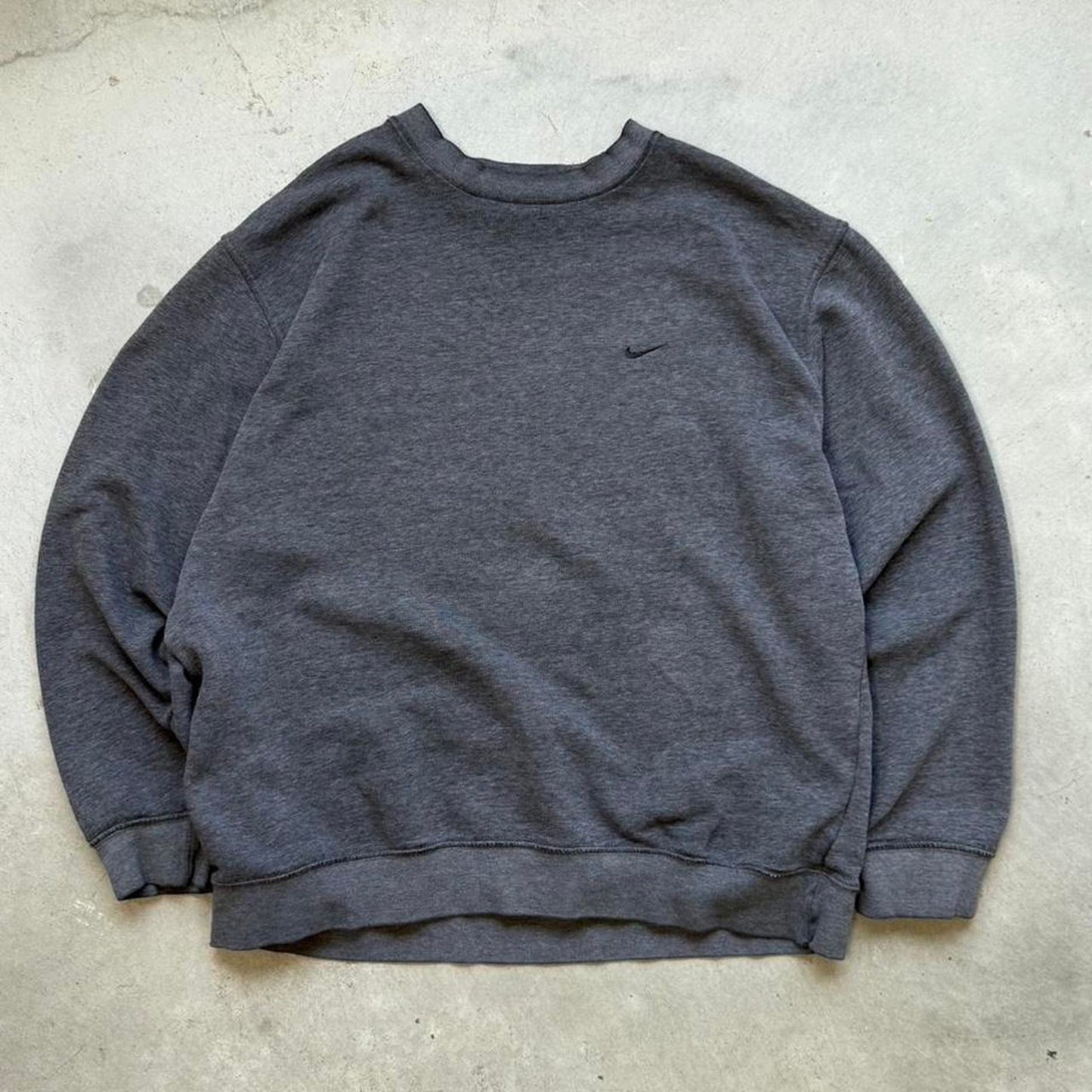 Vintage 90s Nike Side Swoosh Embroidered Crewneck - XX-Large