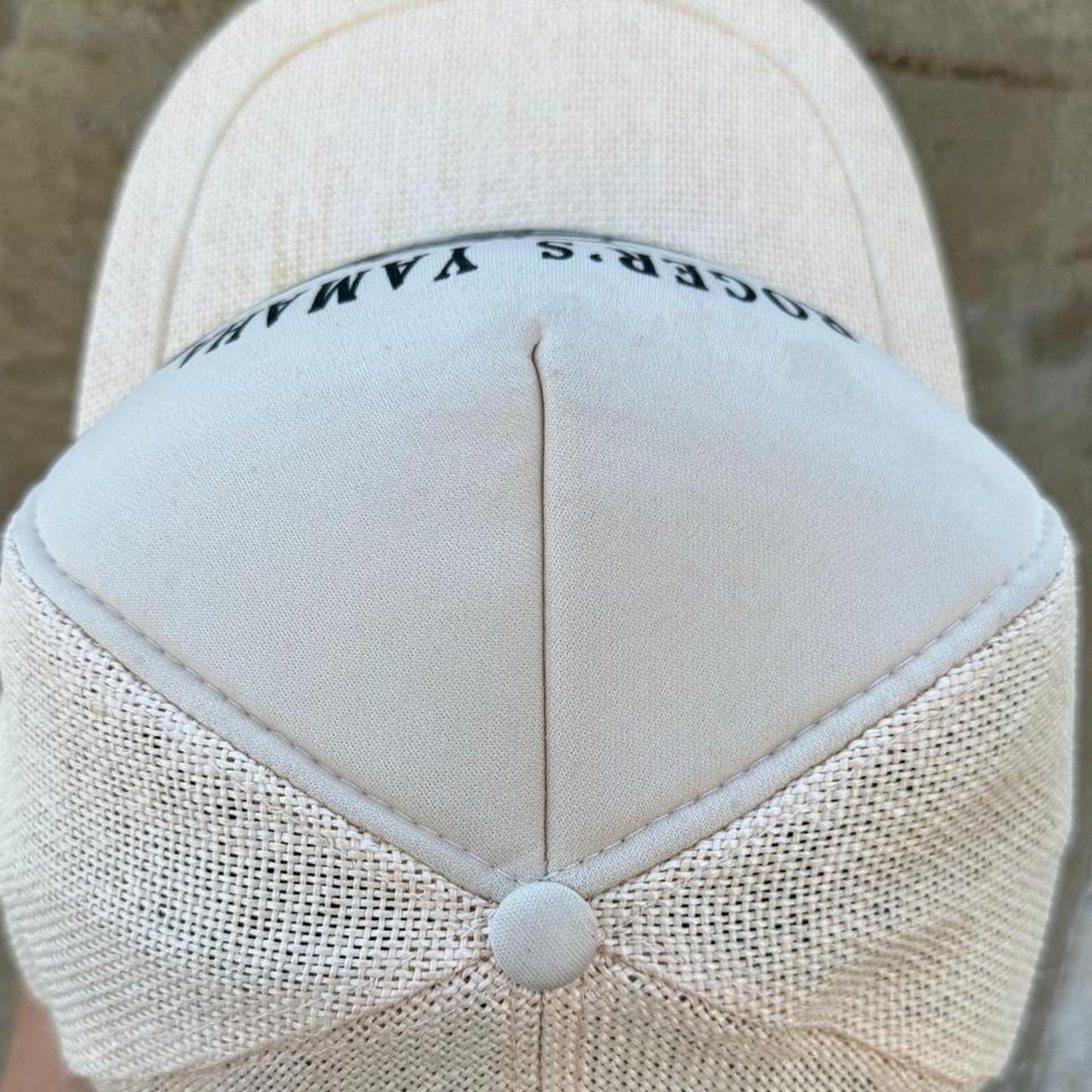 Vintage 90s Roger’s Yamaha Golf Cart Golfing Trucker Cap