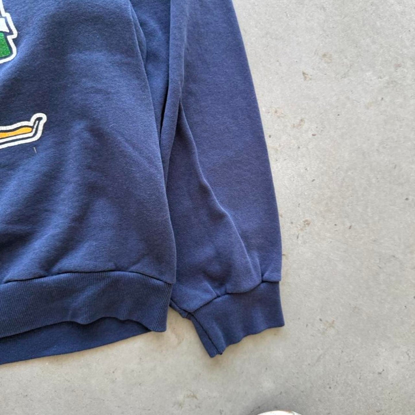 Vintage 90s Notre Dame Fighting Irish Crewneck - Large