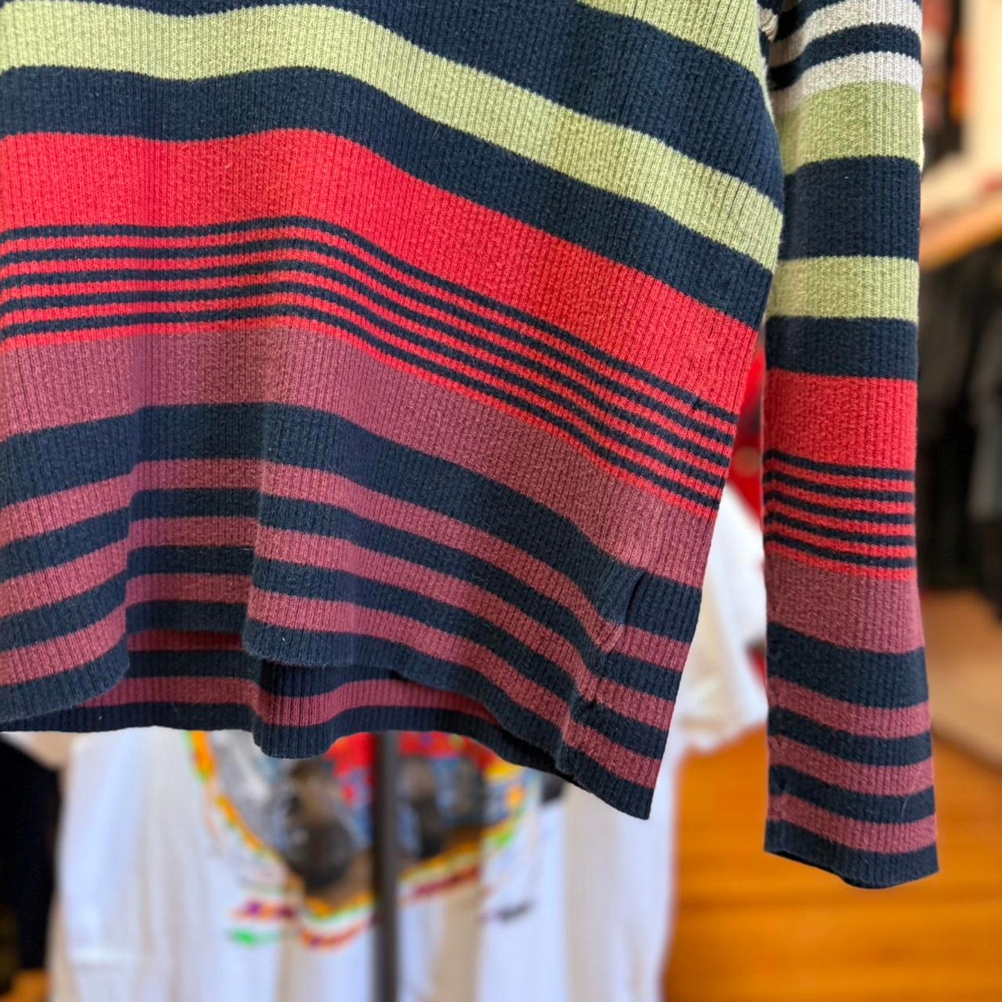 Vintage 90s Liz Clairborne Striped Sweater - X-Large (W)