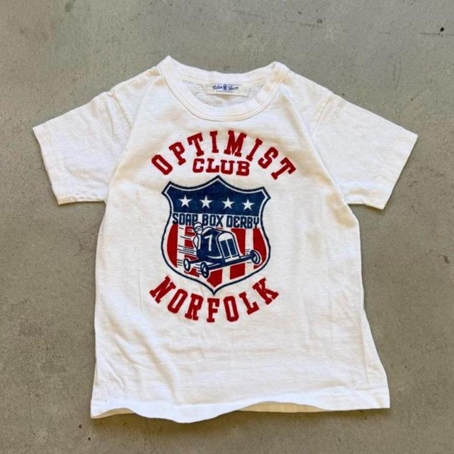 Vintage 70s Optimist Club Norfolk T-Shirt - Kids 4T