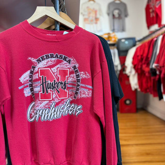 Vintage 90s Nebraska Cornhuskers Football Crewneck