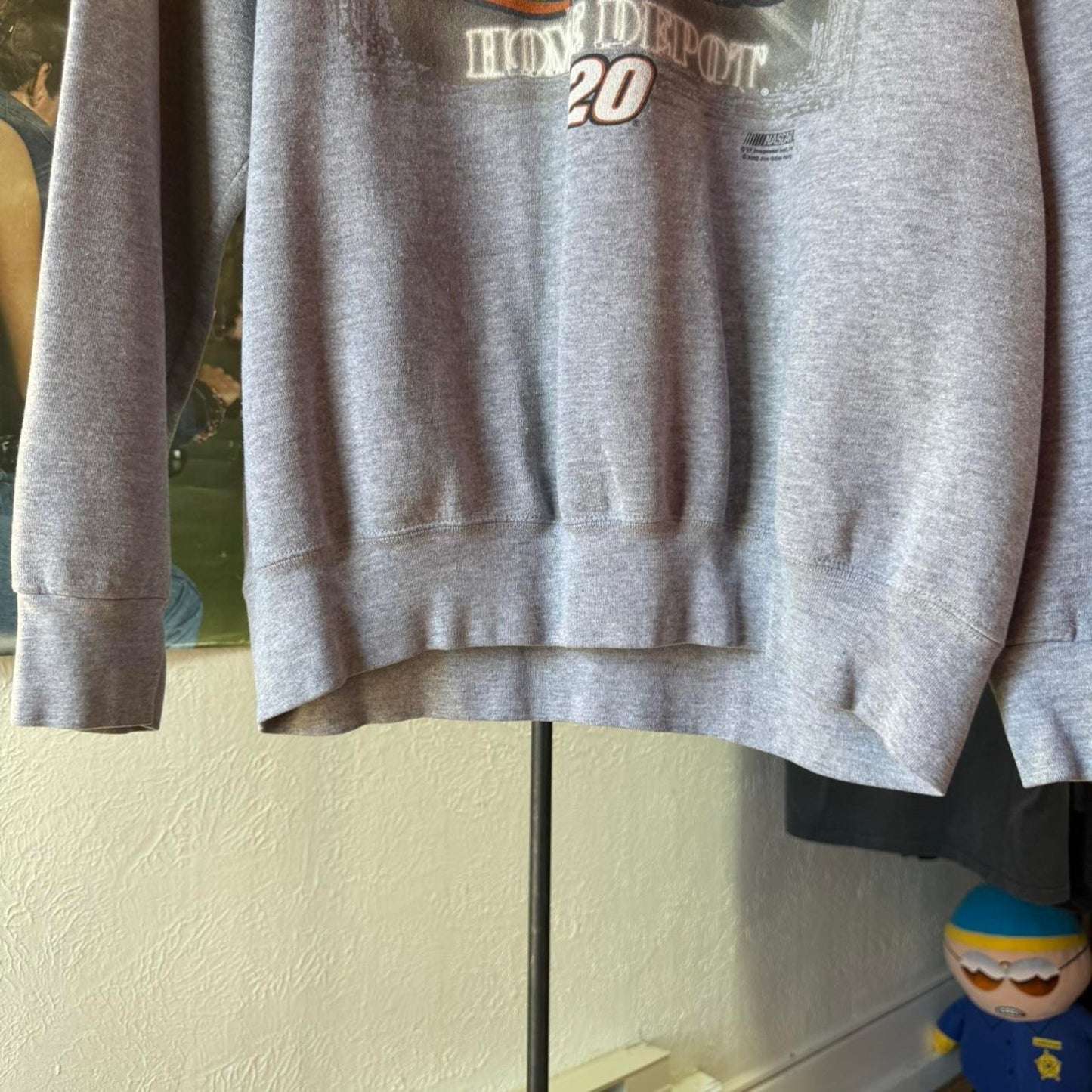 Vintage 90s NASCAR Tony Stewart Racing Crewneck  - XX-Large
