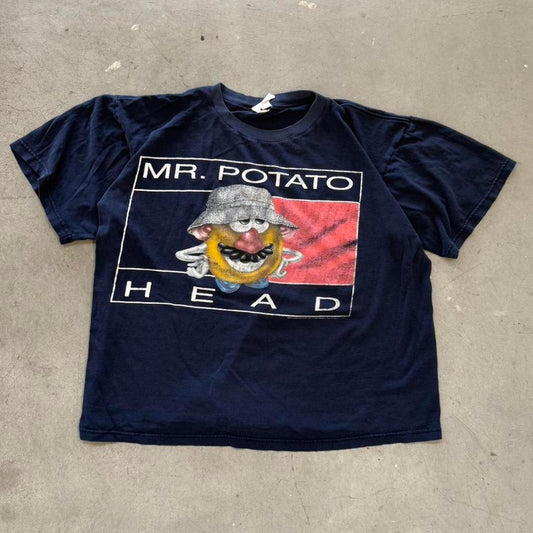 Vintage 90s Mr Potato Head Tommy Hilfiger T-Shirt - Large