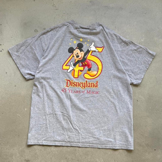 Vintage Disneyland 45 Years of Magic Mickey Mouse T-Shirt - X-Large