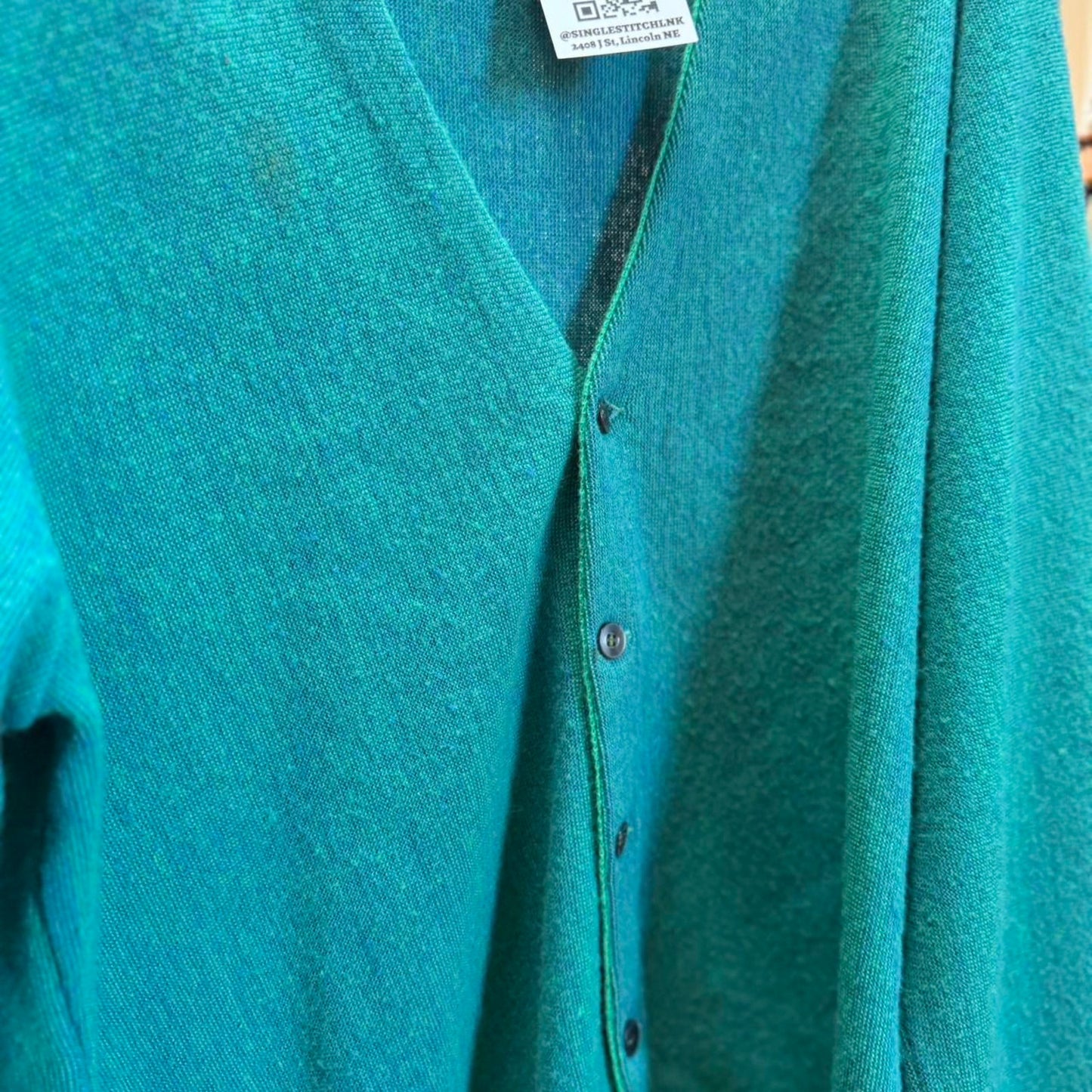 Vintage 90s Knit Blend Cardigan - Large