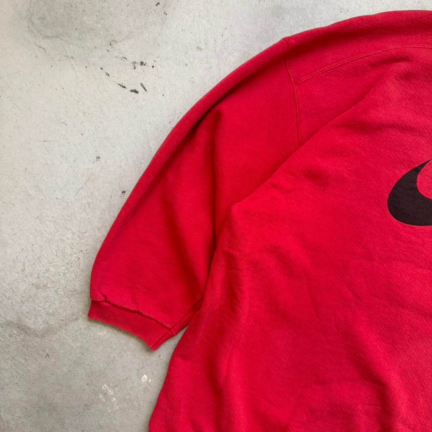 Vintage 90s Nike Center Swoosh Logo Check Crewneck - Large