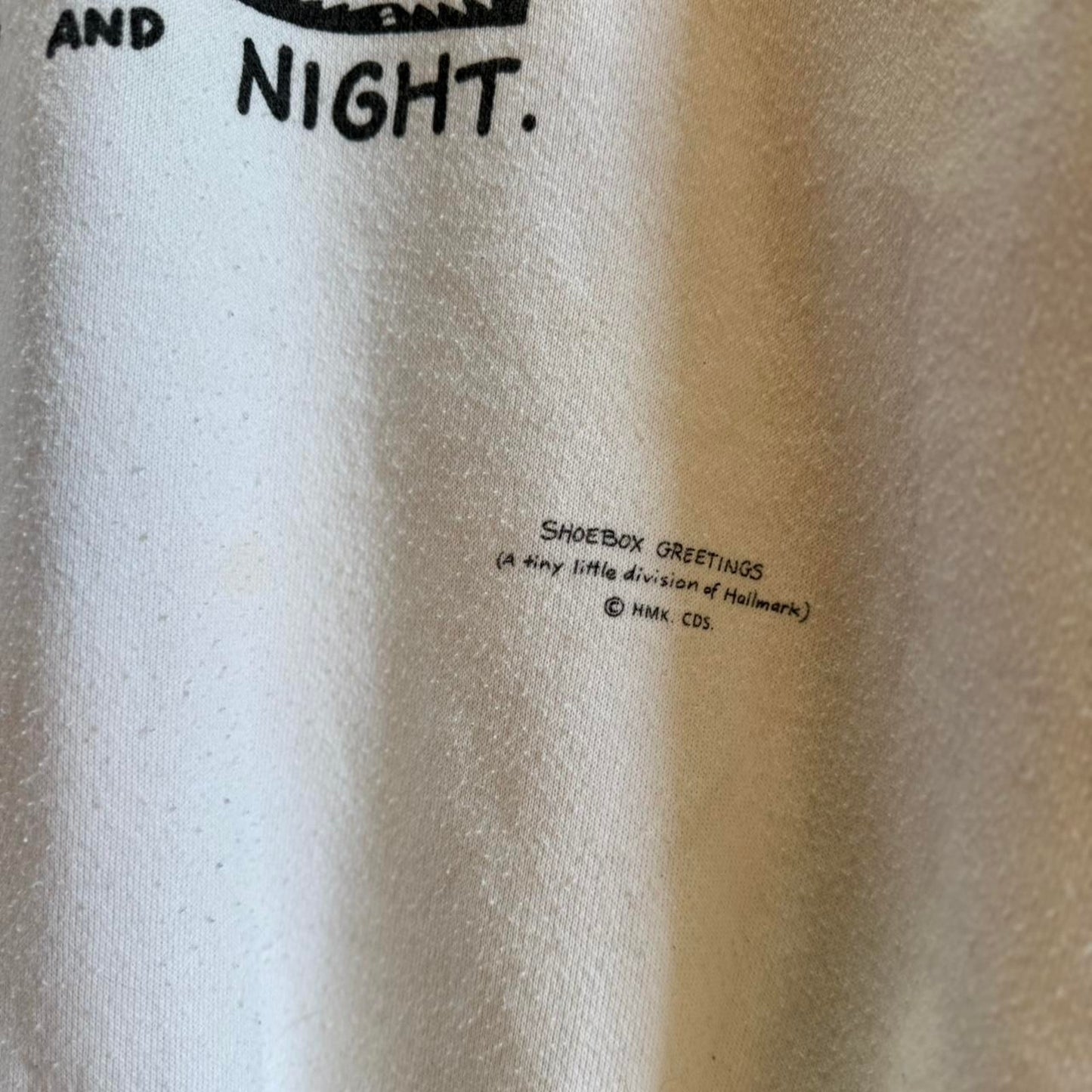 Vintage 90s I Feel Stress Comic Cartoon Crewneck - X-Large