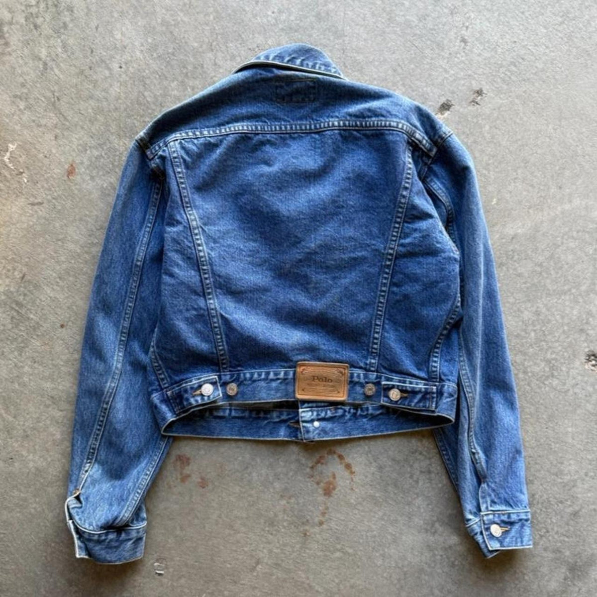 Vintage Polo Ralph Lauren Country Denim Jacket - Small