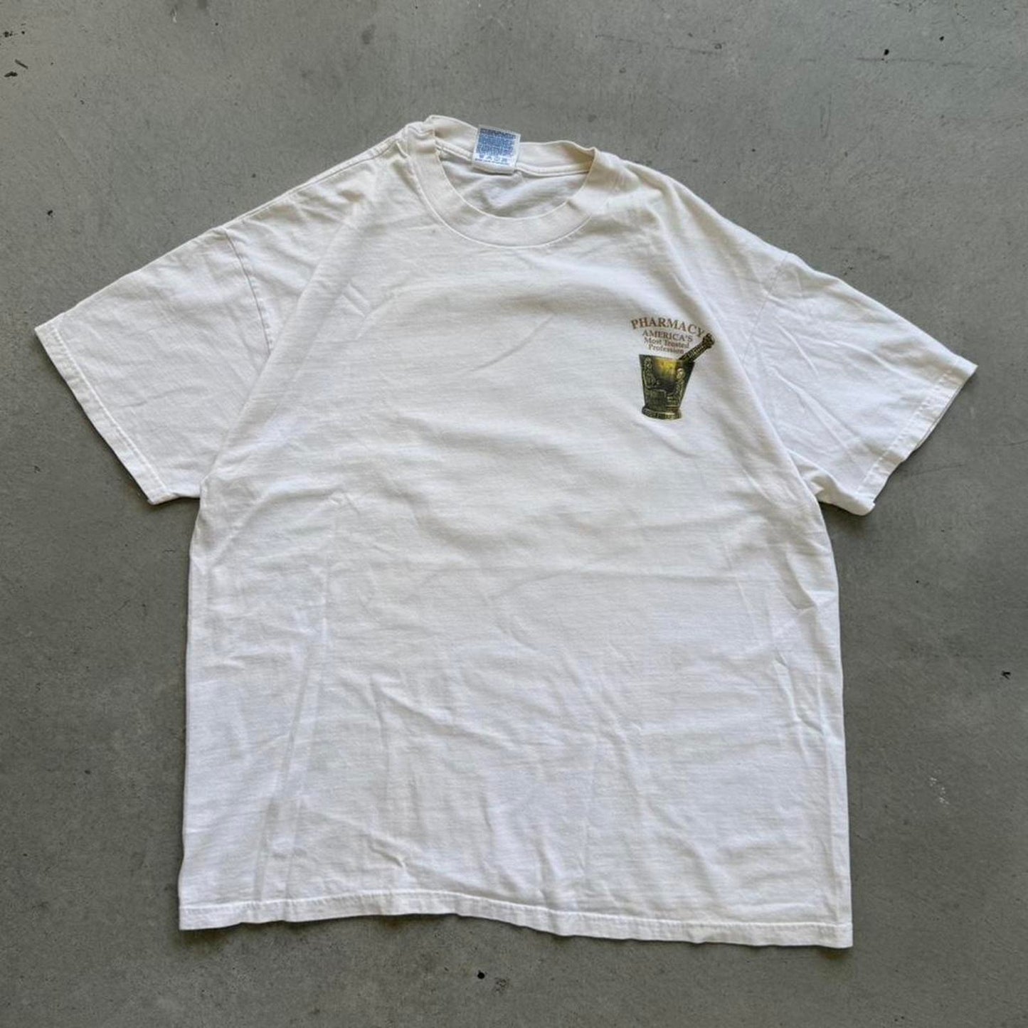 Vintage 90s Claritin Pharmacy Medical Medicine T-Shirt - X-Large