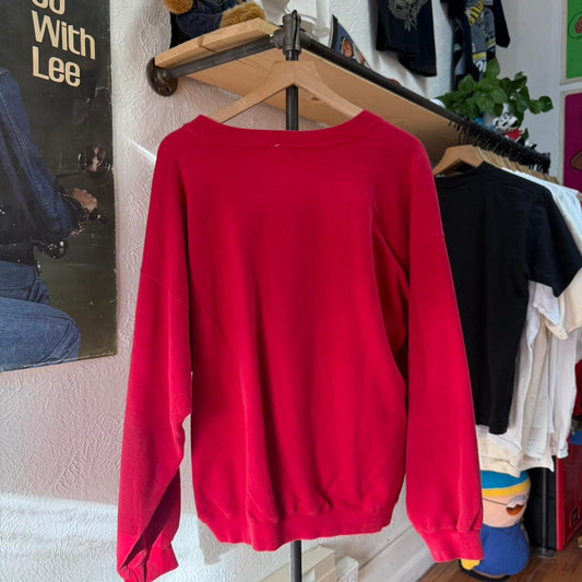 Vintage 90s NU Nebraska Huskers Embroidered Crewneck - XX-Large