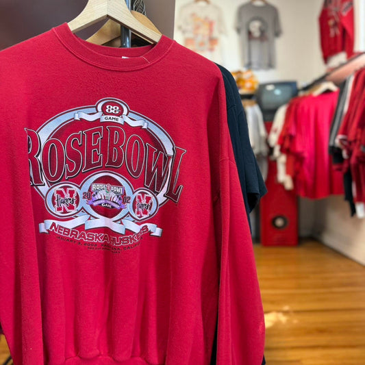 Vintage 2002 Rose Bowl Nebraska Huskers Crewneck