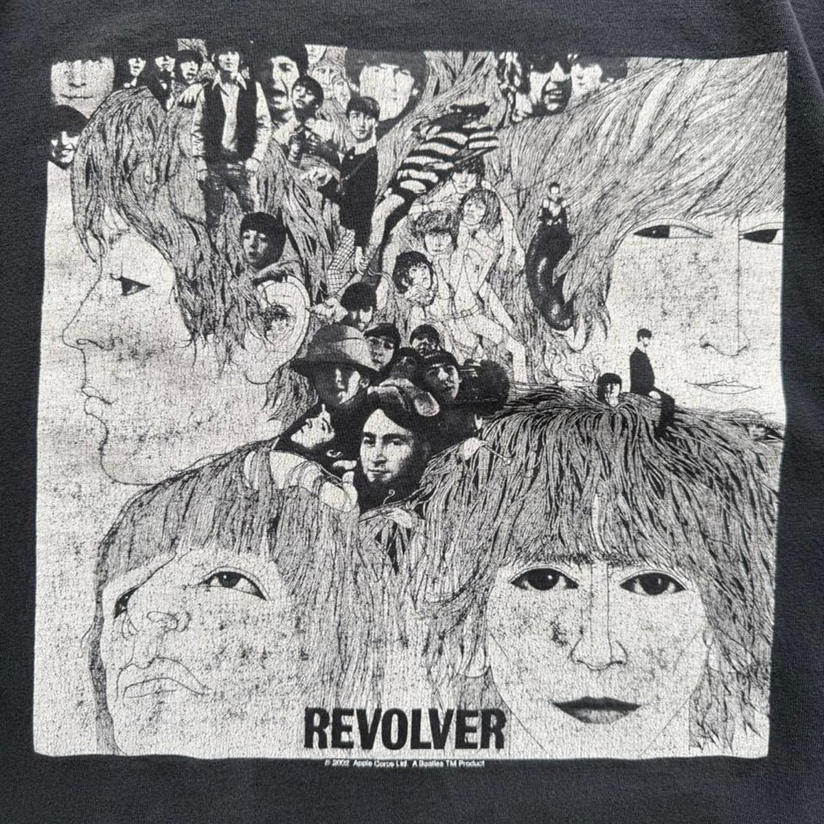 Vintage 2002 The Beatles Revolver Band T-Shirt - Large