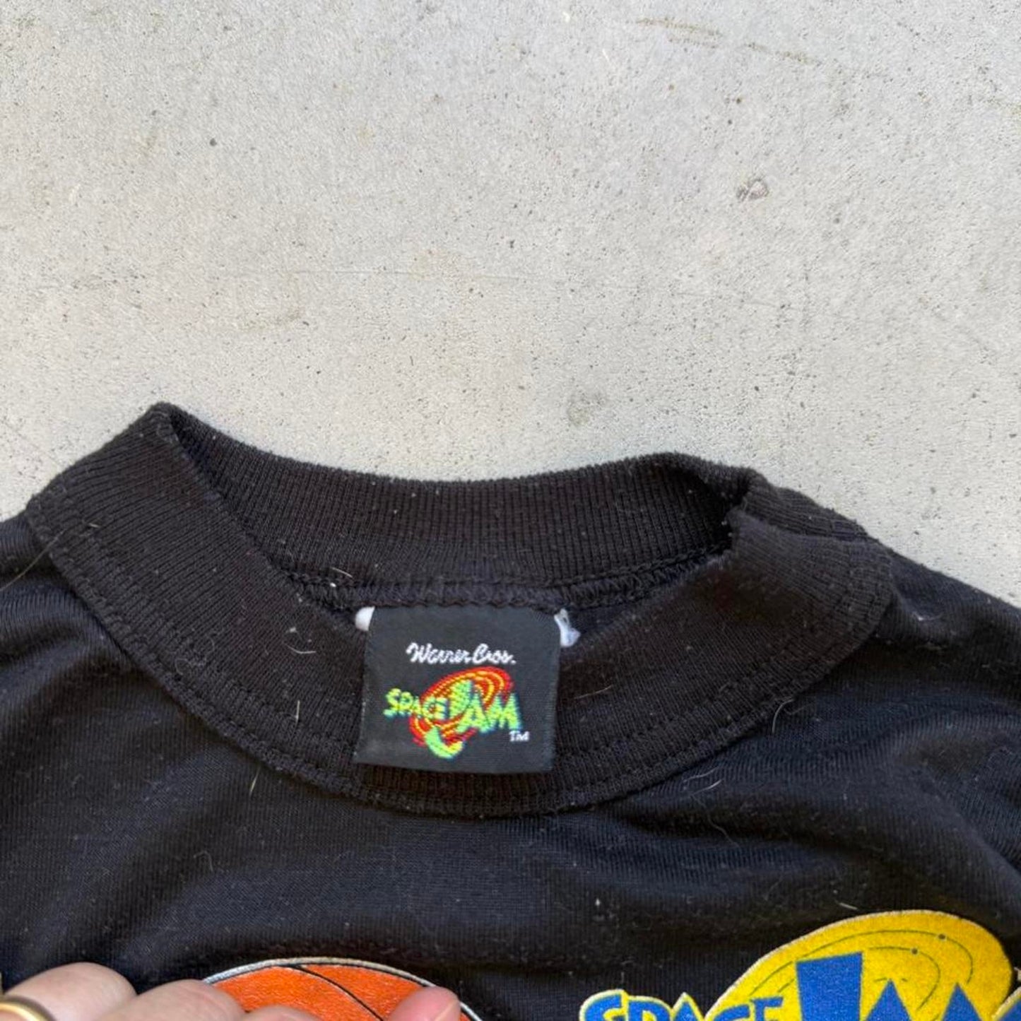 Vintage 90s Space Jam Looney Tunes T-Shirt- Kids 4/5
