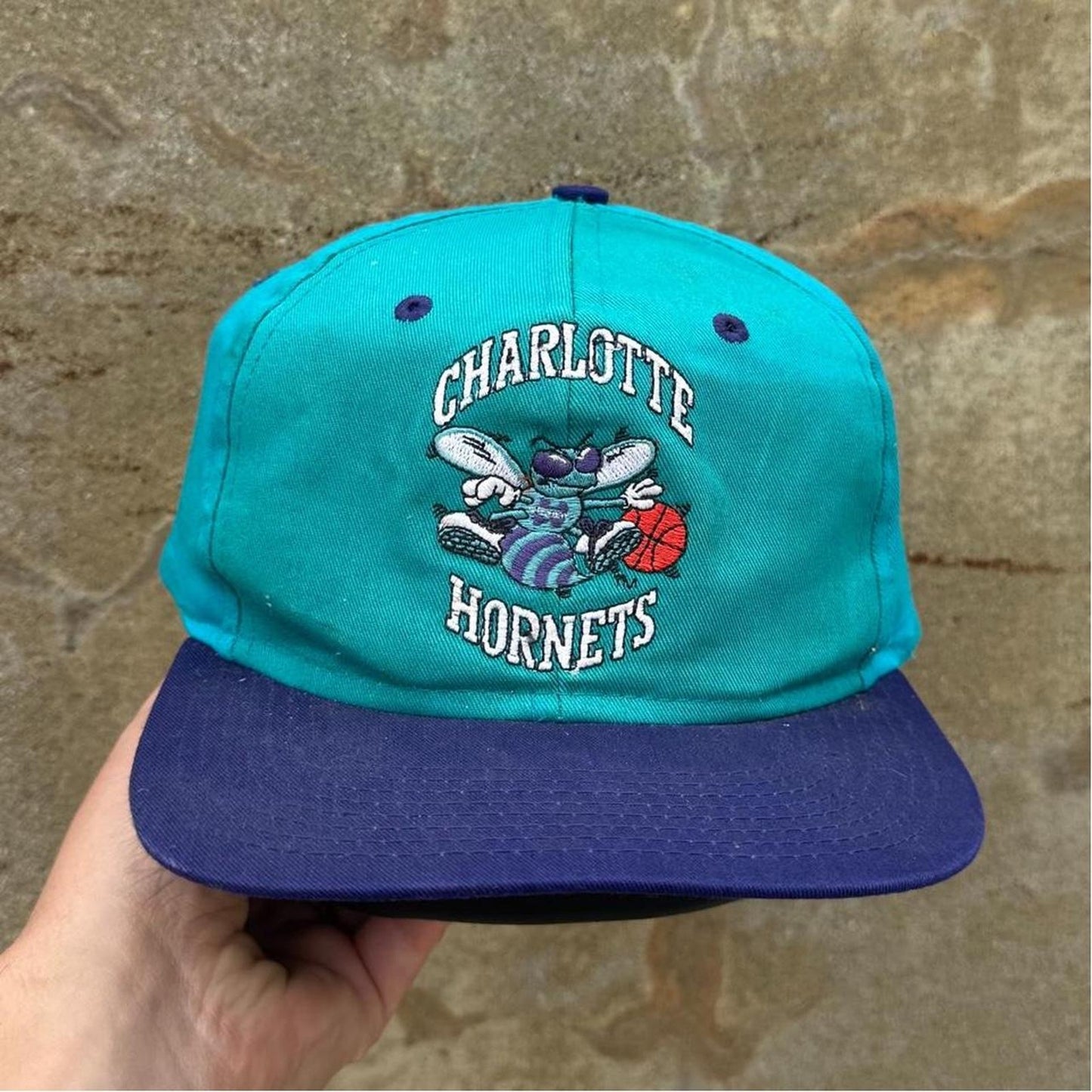 Vintage 90s Charlotte Hornets NBA Snapback