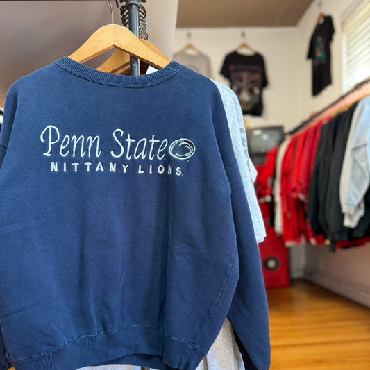 Vintage 90s Penn State Nittany Lions Crewneck - Large