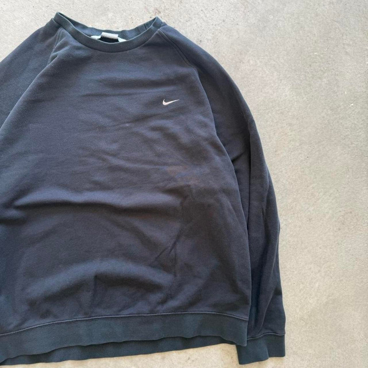Vintage 90s Nike Side Swoosh Check Crewneck - X-Large