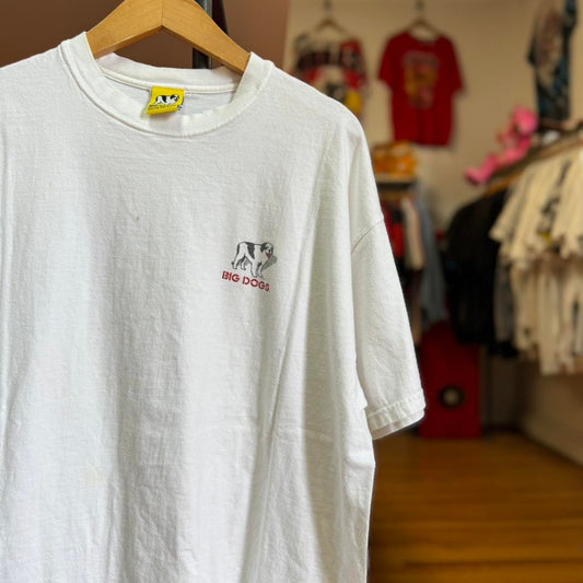 Vintage 90s Big Dogs Lessons I Learned Animal T-Shirt