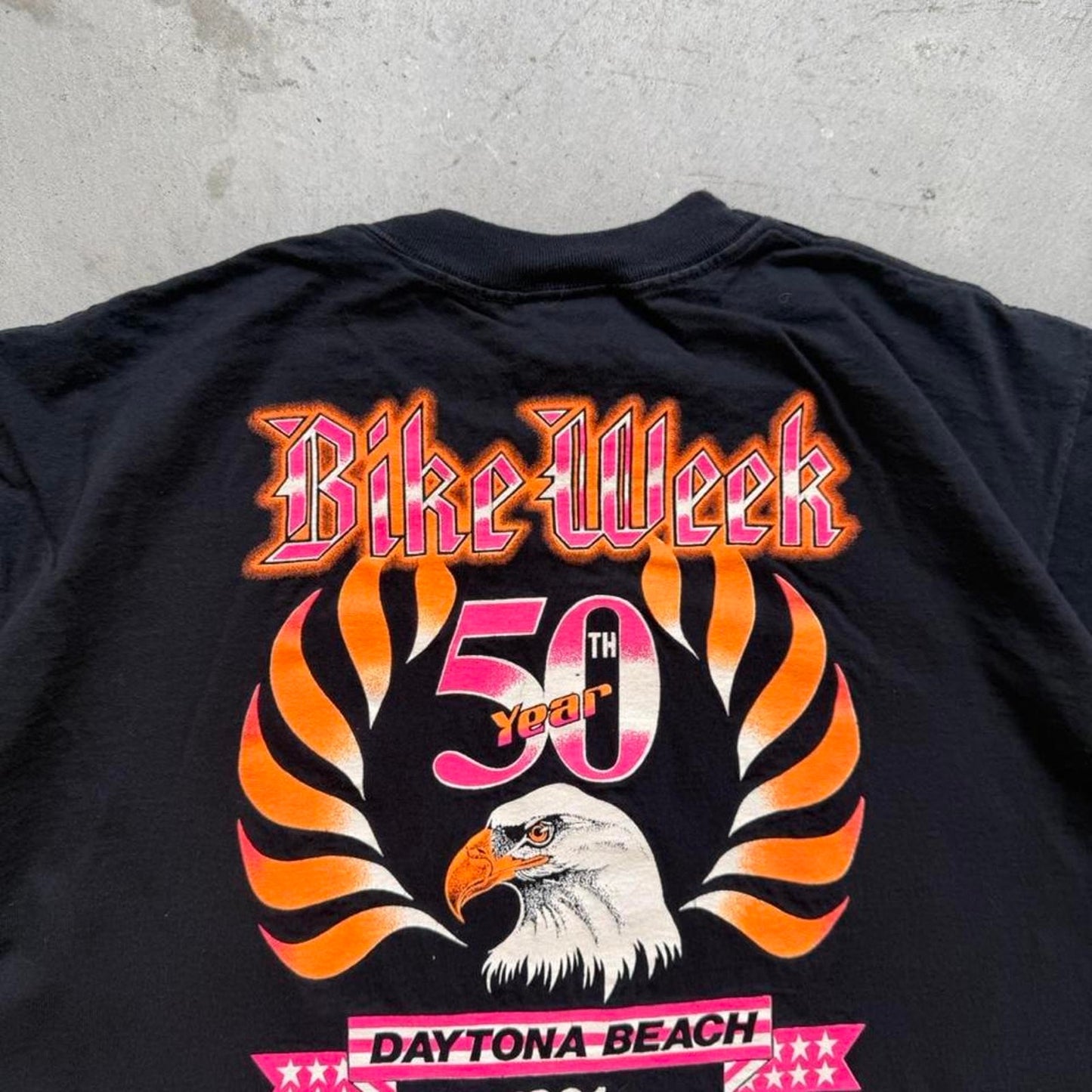Vintage 1991 Daytona Bike Week Harley Davidson Motorcycles T-Shirt - XX-Large