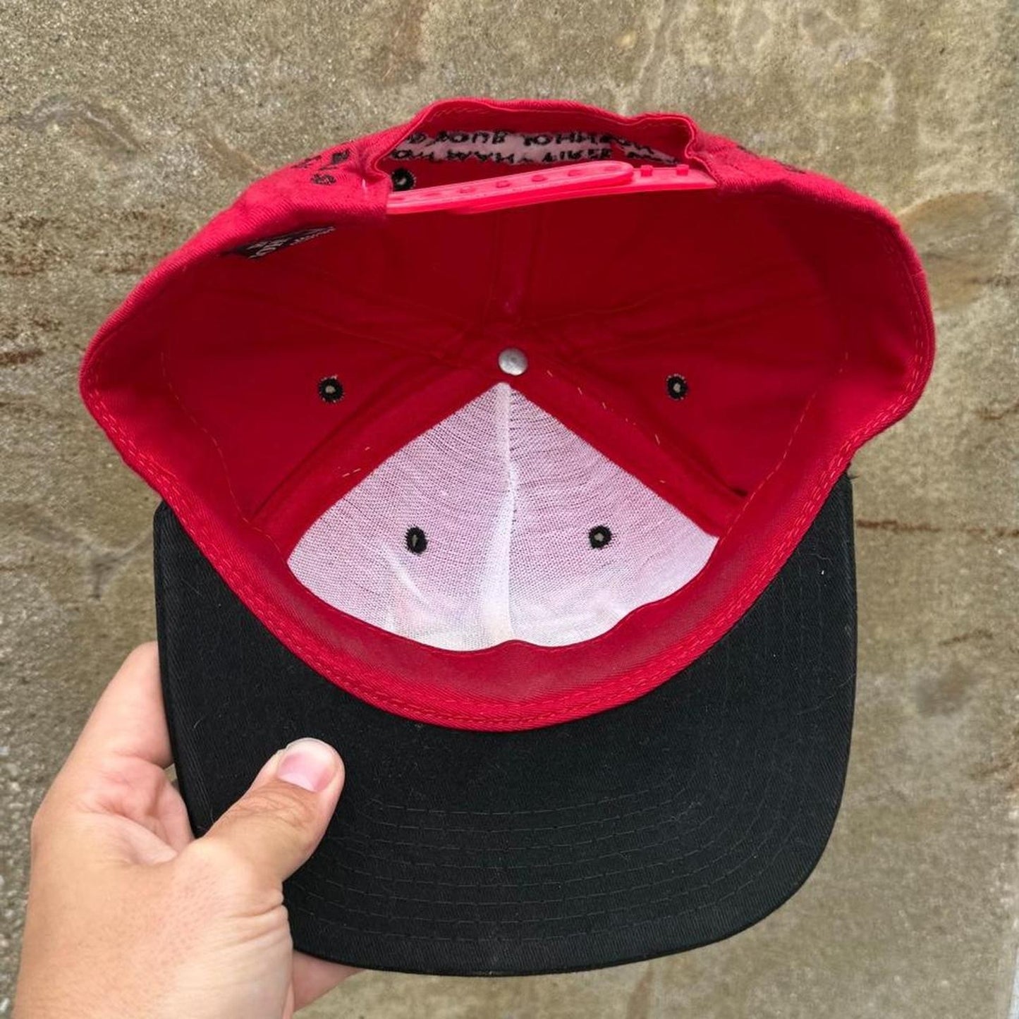 Vintage 90s Big Johnson Fire Hoses Humor Snapback