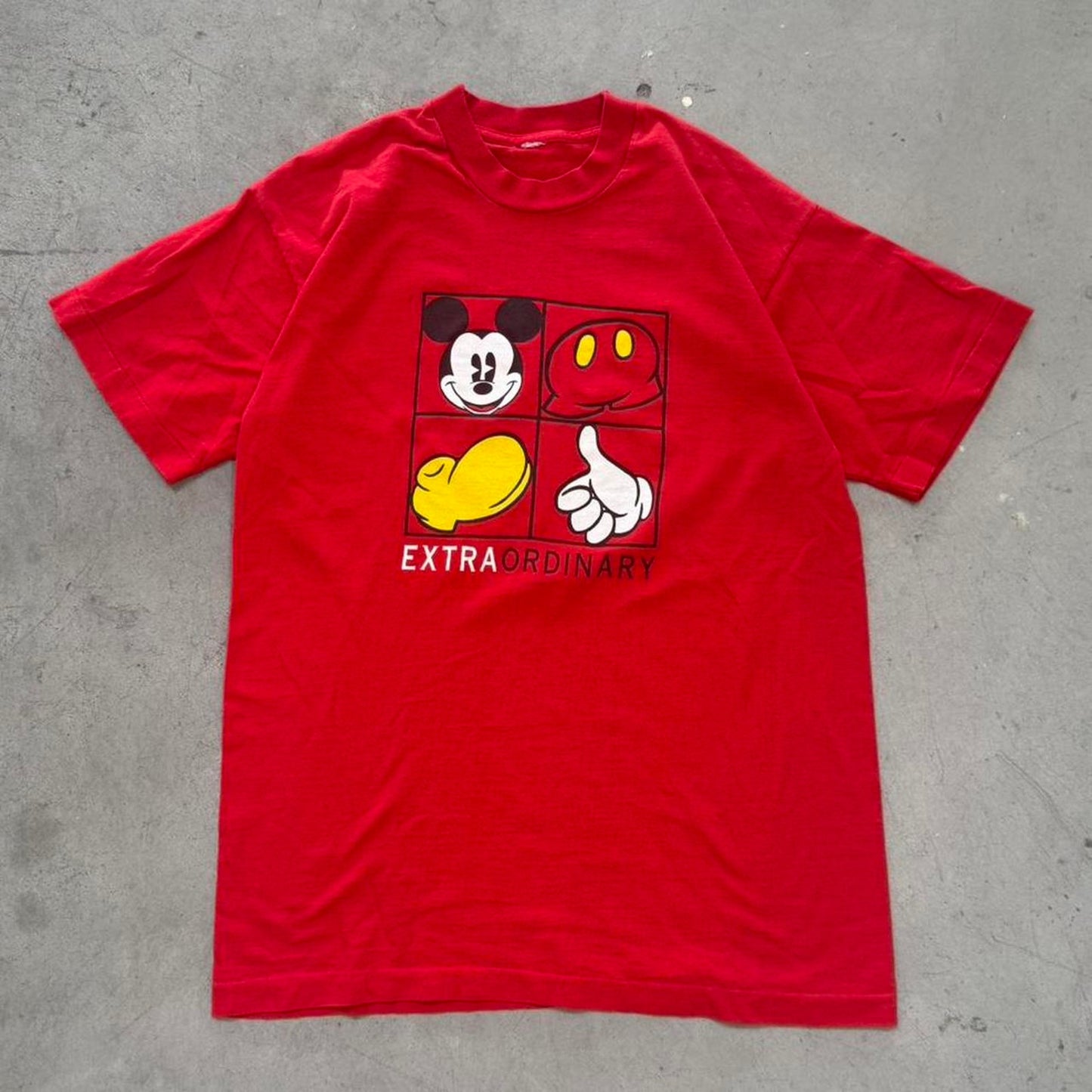 Vintage 90s Mickey Mouse Disney Cartoon T-Shirt - X-Large