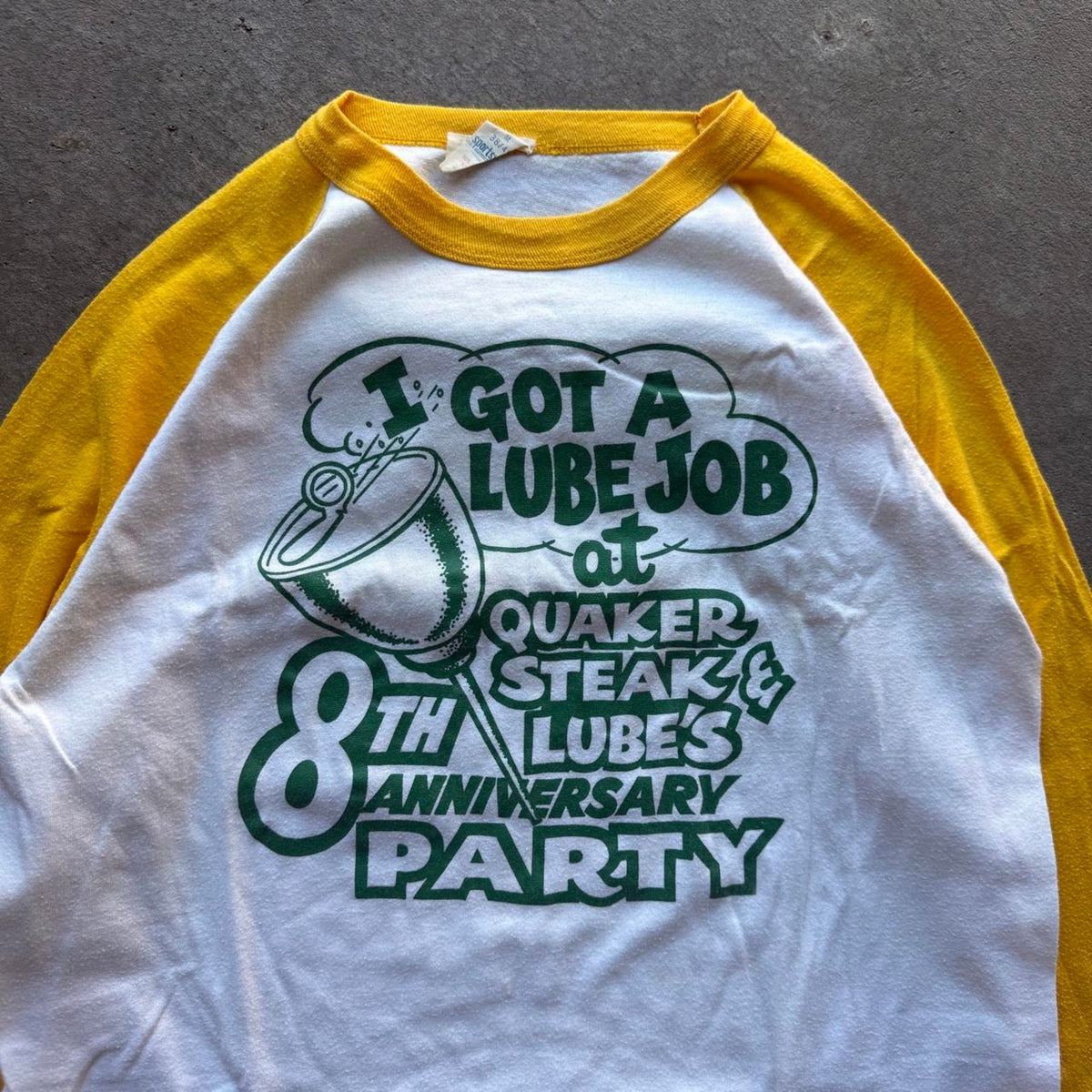Vintage 80s I Got a Lube Job T-Shirt - Medium