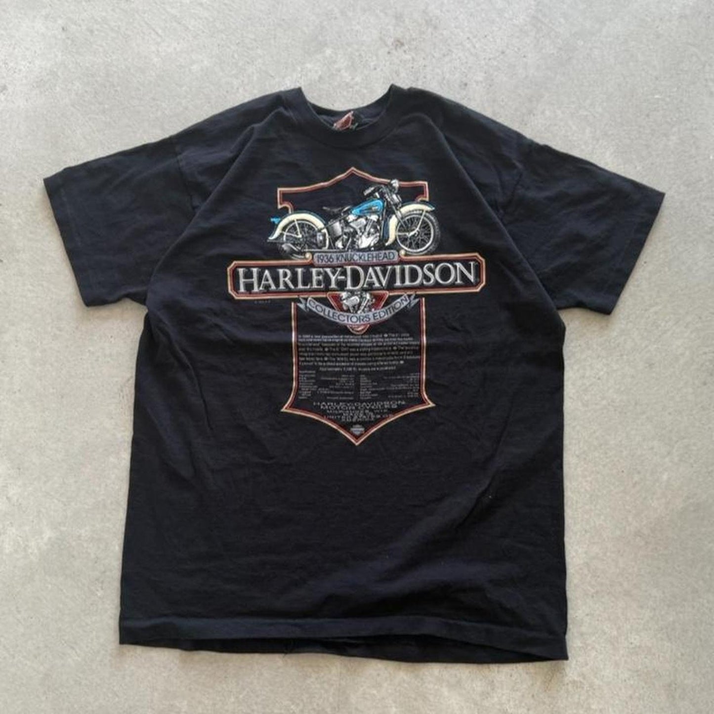 Vintage 90s Harley Davidson Motorcycles Biker T-Shirt - X-Large
