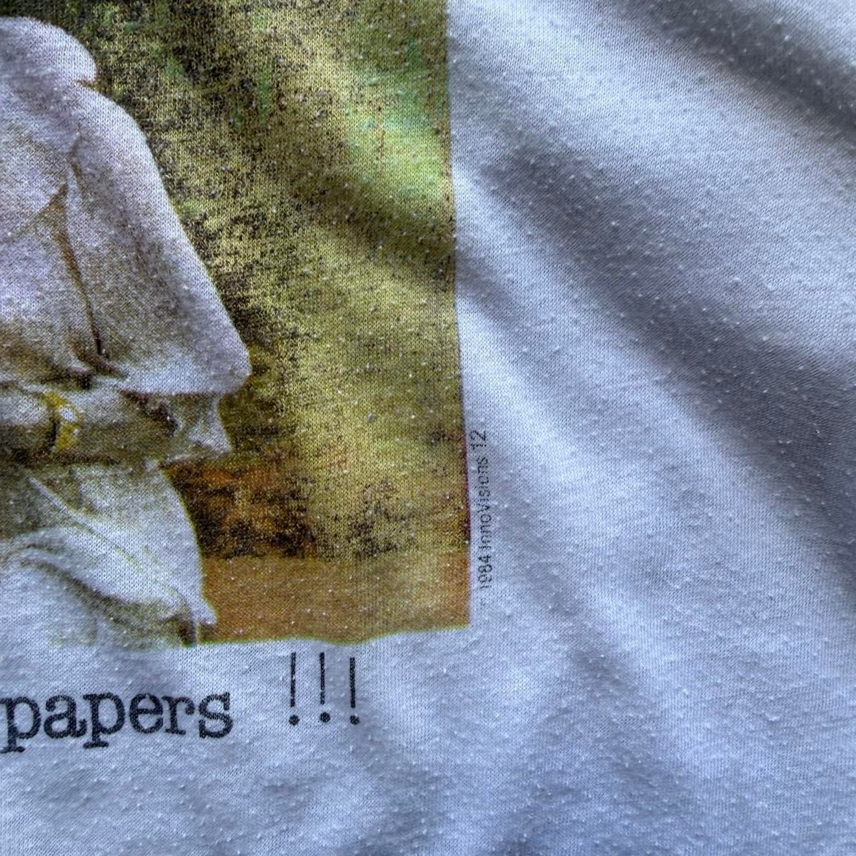 Vintage 80s She Forgot The Rolling Papers Humor T-Shirt - Medium