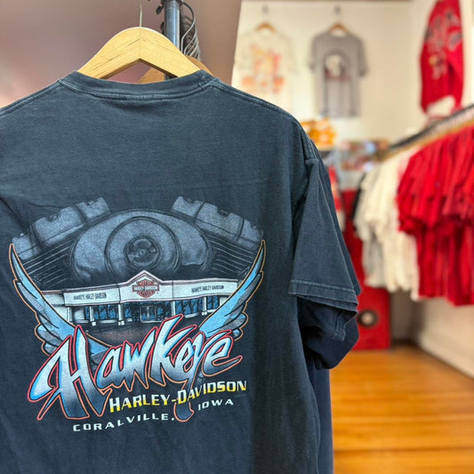 Vintage Harley Davidson Motorcycles Pocket T-Shirt