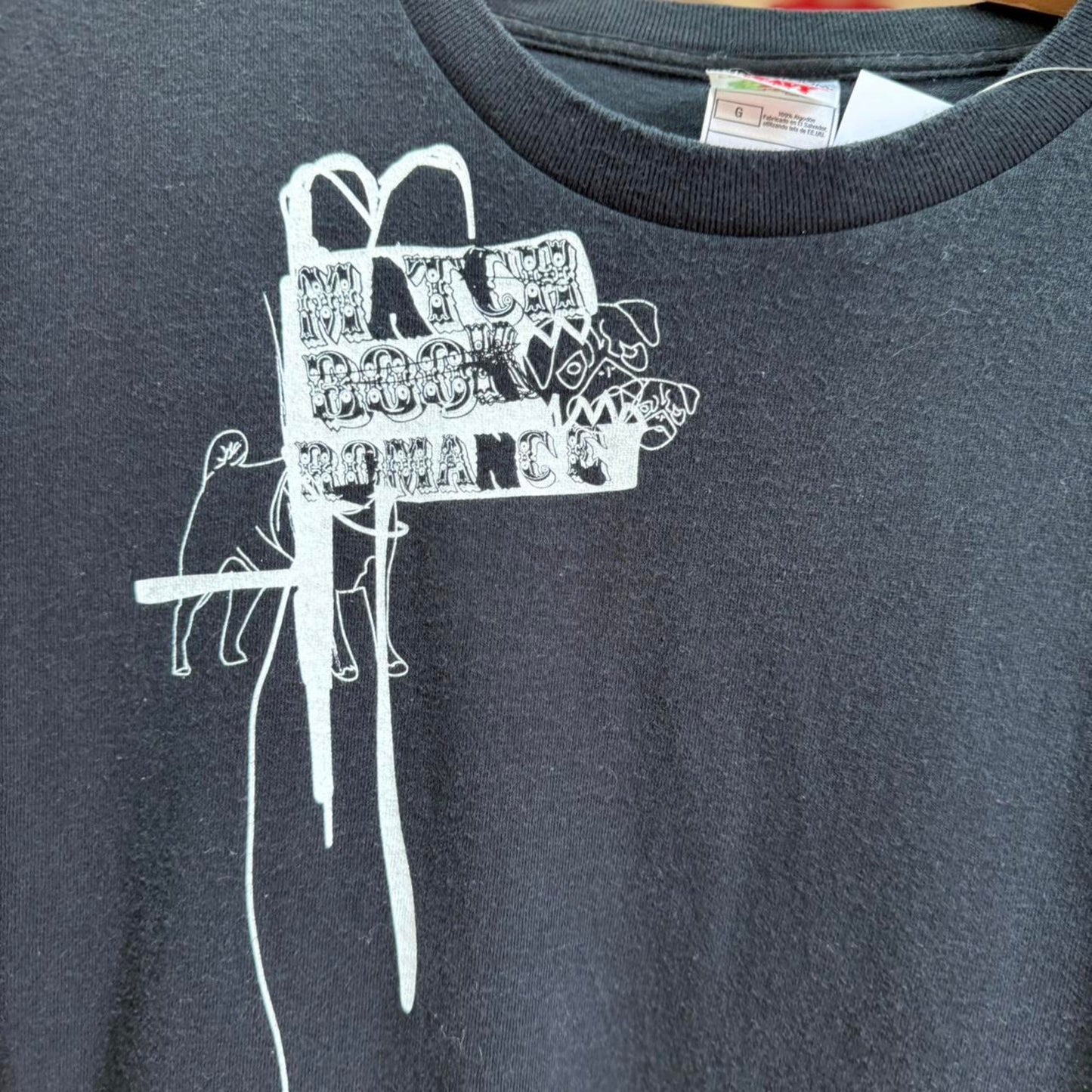 Vintage Y2K Matchbook Romance Band Music T-Shirt