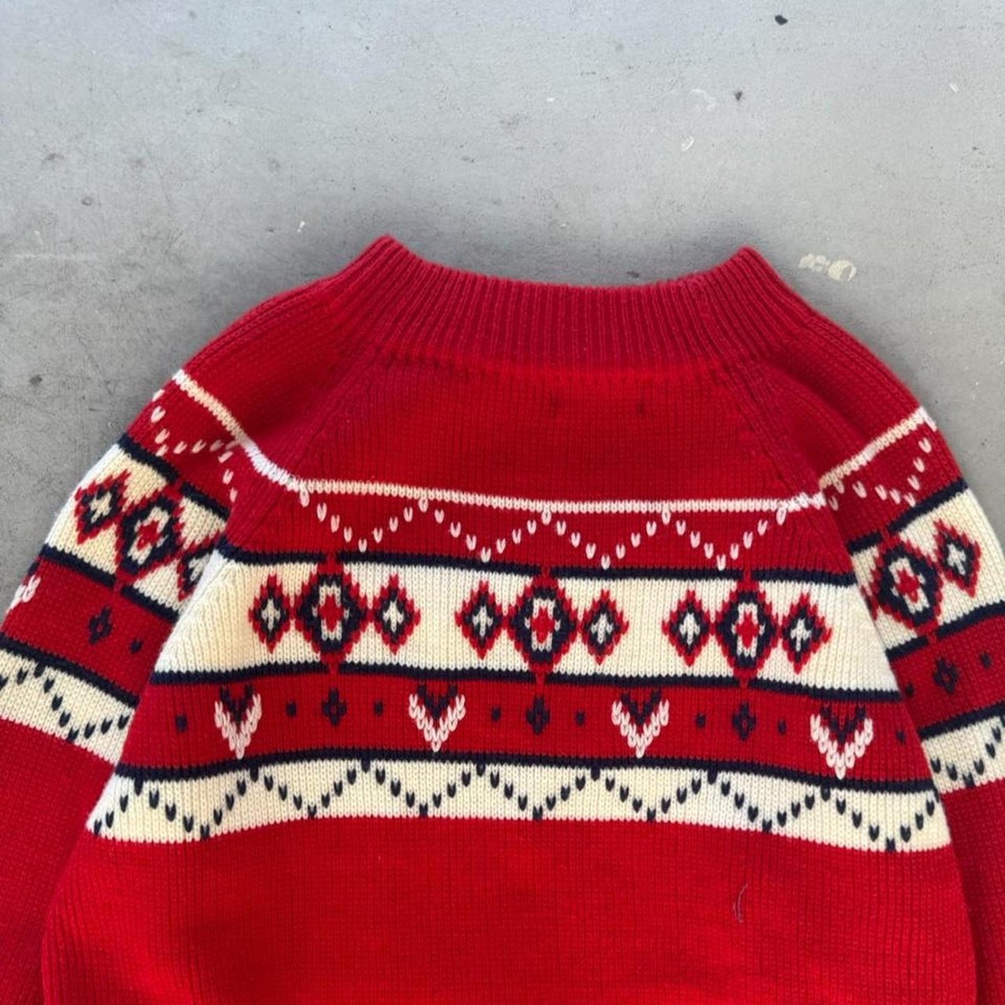 Vintage 70s JCPenny Knit Sweater - X-Large