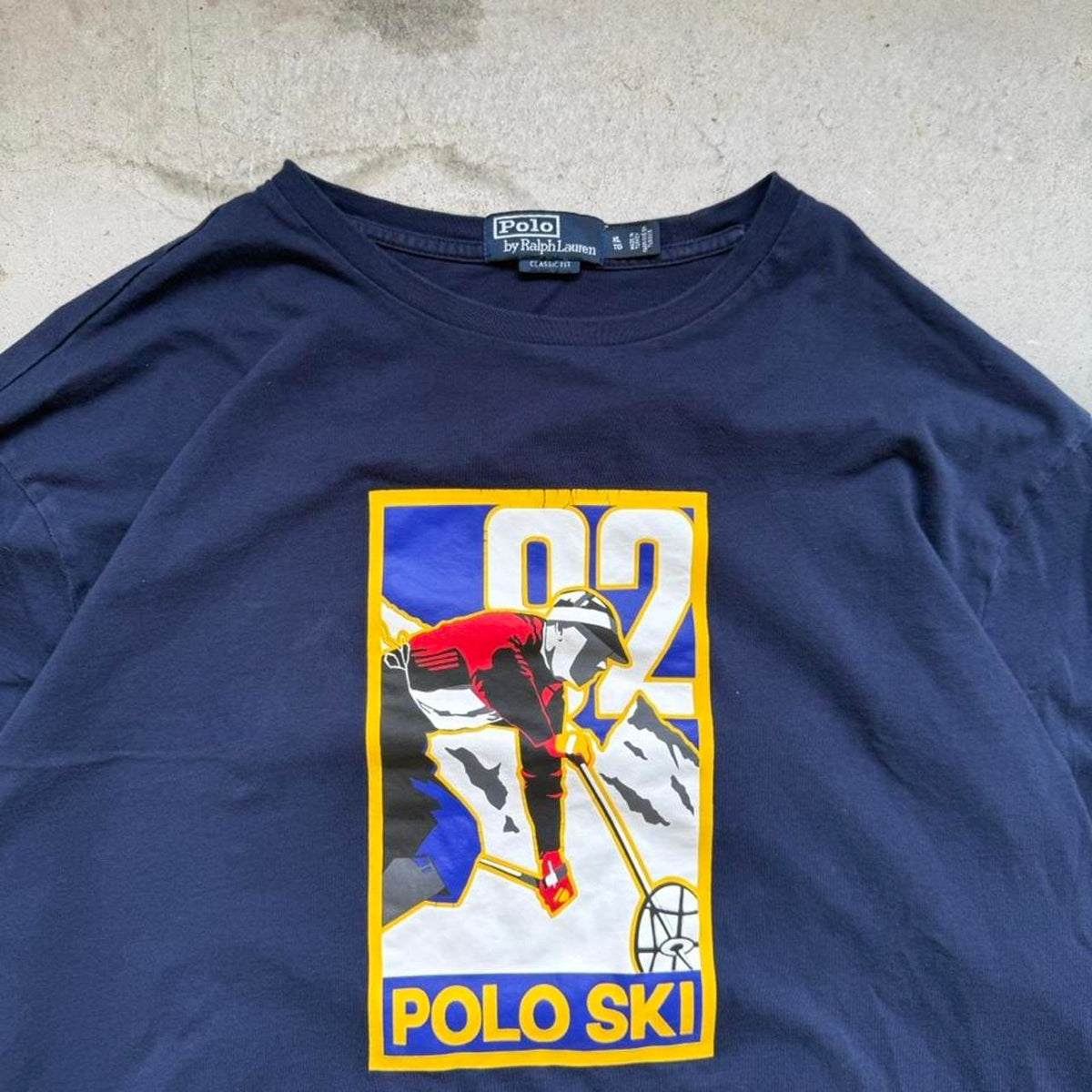 Vintage Polo Ski 92 Ralph Lauren Alpine Long Sleeve T-Shirt - X-Large
