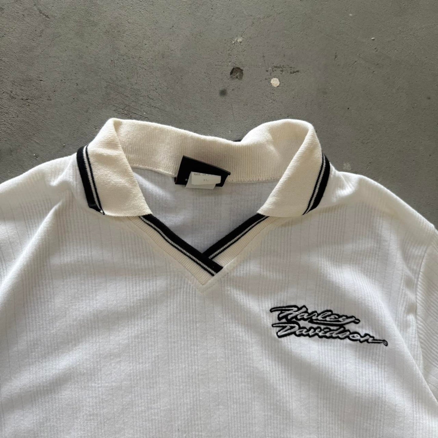 Vintage Harley Davidson Motorcycles Polo Shirt - X-Large (W)
