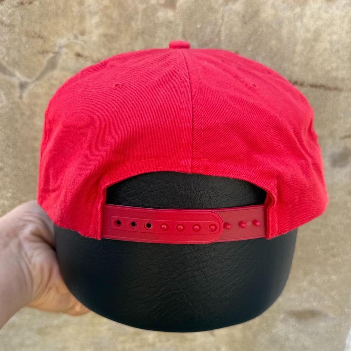 Vintage 90s Nebraska Huskers Embroidered Snapback