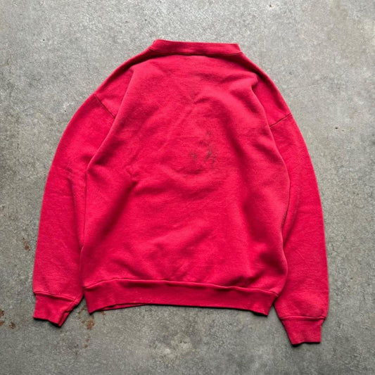 Vintage 90s Nebraska Cornhusker Herbie Embroidered Crewneck - Medium