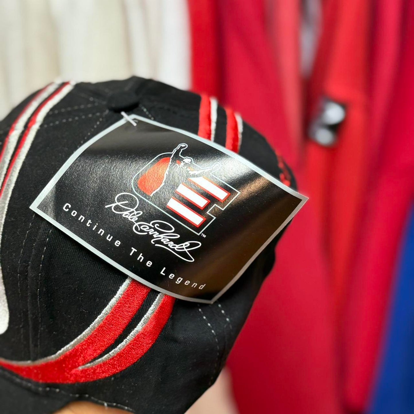 Vintage 90s NASCAR Dale Earnhardt Racing Race Car Cap