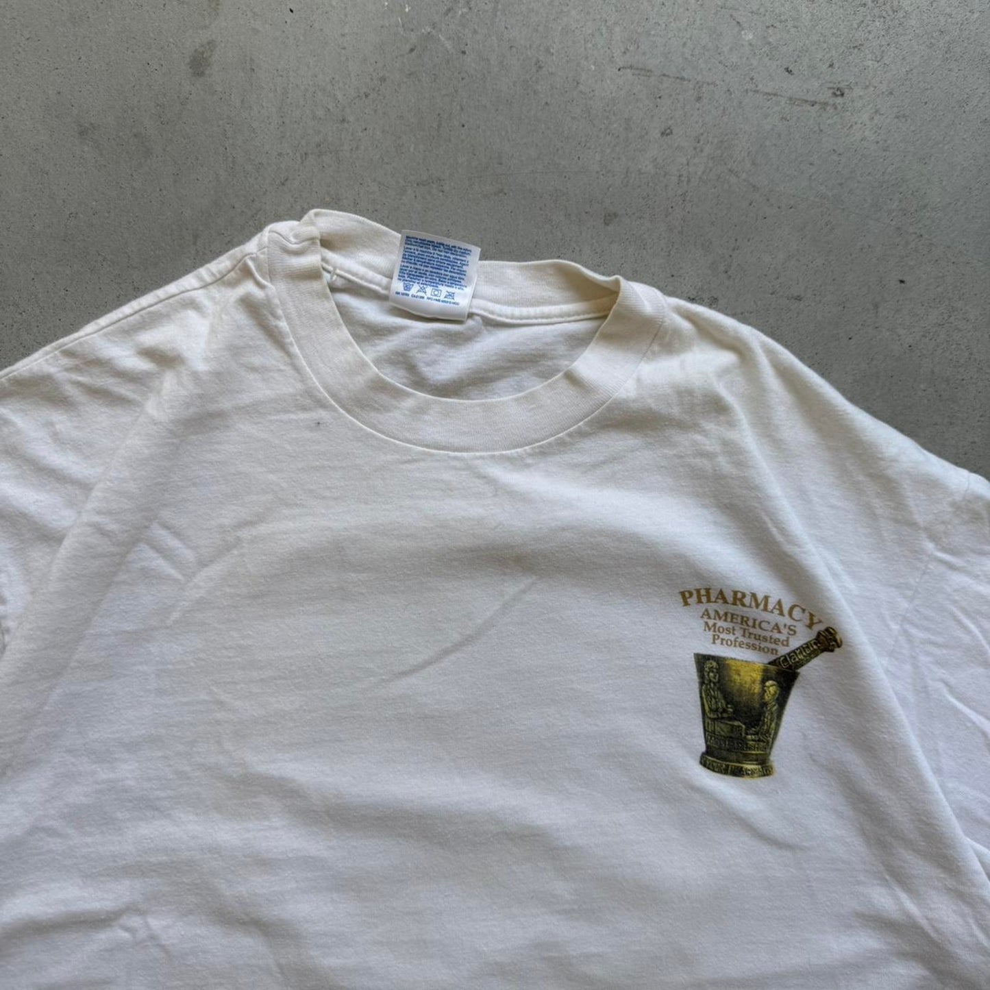 Vintage 90s Claritin Pharmacy Medical Medicine T-Shirt - X-Large