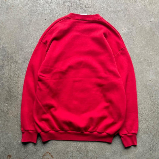 Vintage 1995 Nebraska Huskers National Champs Football Crewneck - X-Large