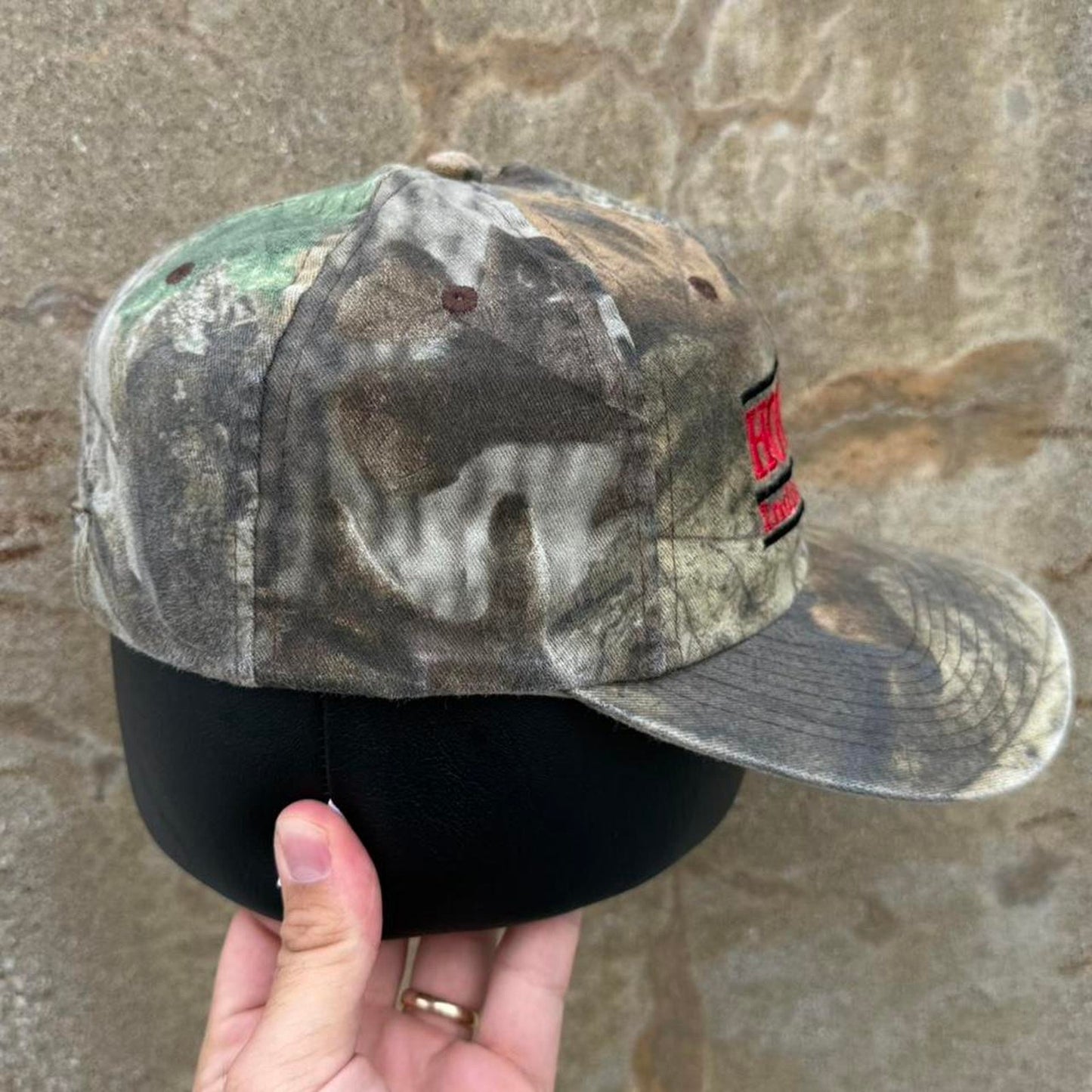 Vintage 90s Hoosiers Indiana University Sample Camo Hat